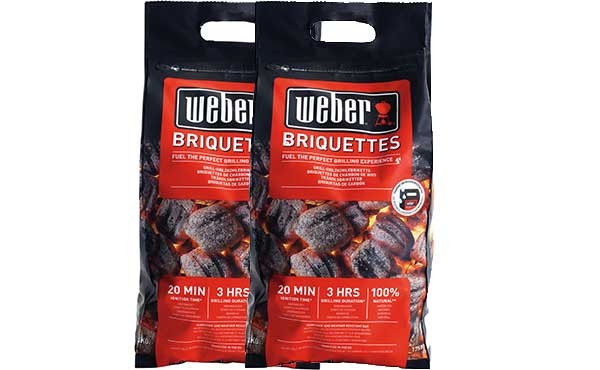 2x Weber Brikett 8 kg 66/PAL