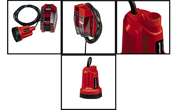 Einhell Akku-Klarwasserpumpe GE-SP 18 LL Li-Solo 4181560