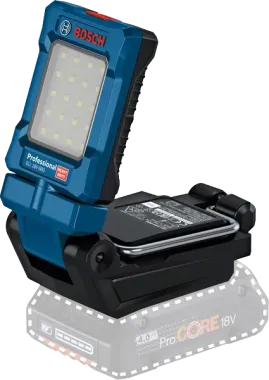 Bosch Professional 18V System Akku Leuchte GLI 18V-800 mit 800 Lumen, 0601443600