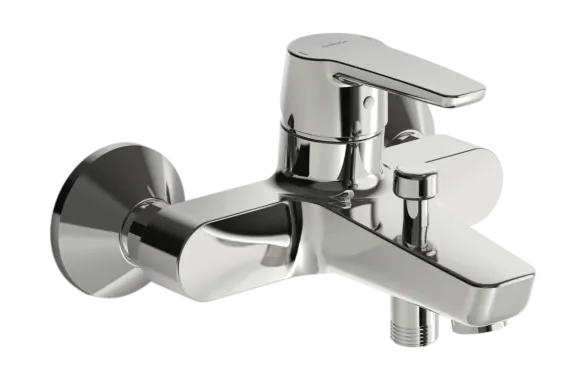 Hansa Polo Wannenfüll- und Brausebatterie, 51442193