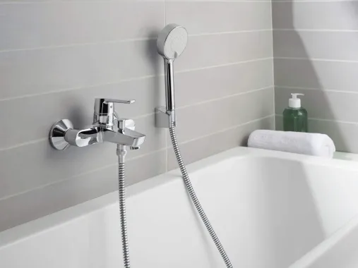 Preview: Hansa Polo Wannenfüll- und Brausebatterie, 51442193