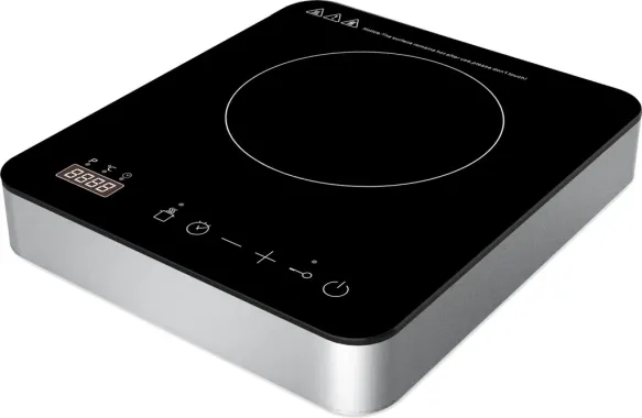 Induktionskochfeld mit Touch Display elektrisch, Ø22 cm, 613-401569