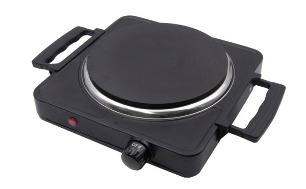 Einzelkochplatte 1500 Watt, schwarz, 613-401770