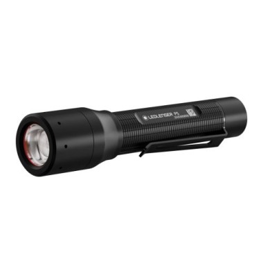 Ledlenser P5 LED Taschenlampe, 200 Lumen, 170 m Zoomfokus, IP54, 8 Stunden Laufzeit, 80 g Mini-Licht für Camping, Wandern, Werkstatt, Hundespaziergang, Outdoor-Taschenlampe P5 200 lm 503100