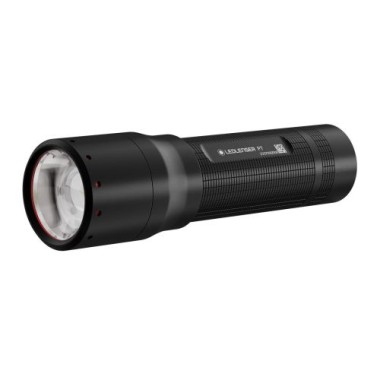 Ledlenser P7 LED Taschenlampe, 650 Lumen, 400m Zoomfokus, IP54, 30h Laufzeit, 175g starkes Licht, 4 x AAA Batterien, für Camping, Wandern, Hundespaziergang, Werkstatt P7 650 lm 503102