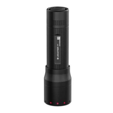 Preview: Ledlenser P7 LED Taschenlampe, 650 Lumen, 400m Zoomfokus, IP54, 30h Laufzeit, 175g starkes Licht, 4 x AAA Batterien, für Camping, Wandern, Hundespaziergang, Werkstatt P7 650 lm 503102