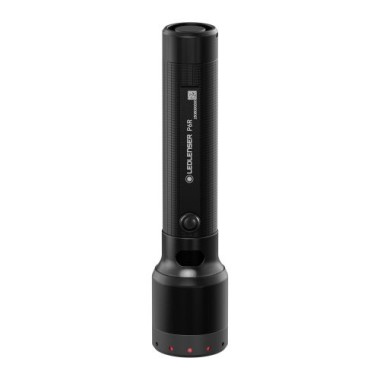 Preview: Ledlenser P6R wiederaufladbare LED Taschenlampe, 1200 Lumen, 320m Fokus, USB-C, IP68 wasserdicht, 60 Stunden Leuchtdauer, 4 Leuchtmodi, Notfalltaschenlampe, Camping, Outdoor, taktisch P6R 1200 lm 503146