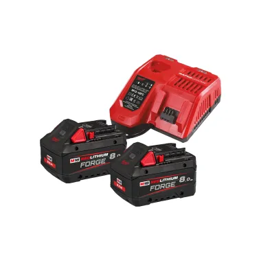 Milwaukee M18™ Forge™ NRG-Kit Starter-Kit 8,0Ah, M18FORGENRG-802