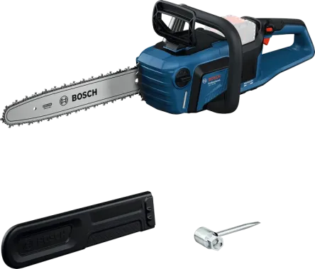Preview: Bosch Professional 18V System Kettensäge GKE 18V-40, 40 cm Schwert, inklusiv Kombischlüssel, Kettenabdeckung, 06008D3000