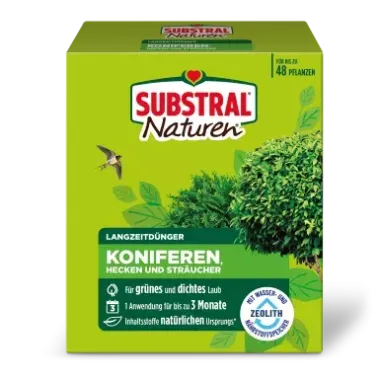 Substral Naturen® Langzeitdünger Koniferen, Hecken und Sträucher 1,2 kg, 84060