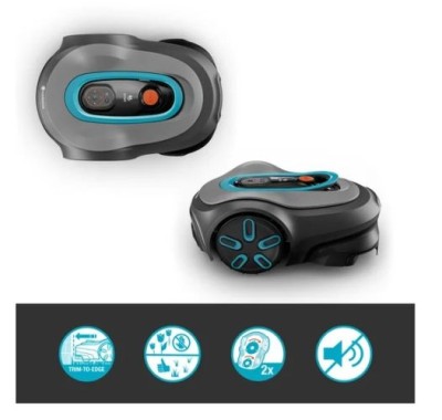 Gardena smart SILENO max 1200 m² Mähroboter, für Rasenflächen bis 1200 m², LONA Intelligence, 19902-20