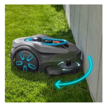 Preview: Gardena smart SILENO Sense 400 m² Mähroboter: Technologie ohne Begrenzungskabel, Mähen mit KI, 19941-20
