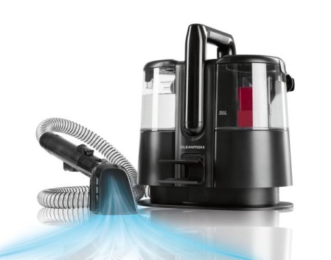 CLEANmaxx Polster-und Teppich- Reiniger 400W schwarz/rot 15177