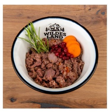 Preview: Wildes Land Nassfutter Huhn mit Karotte, 400g, WL58210