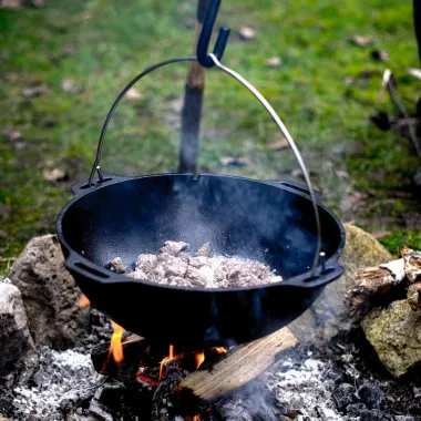 Petromax Gusseisentopfmit Deckel, langlebig & robust, 8 Liter, kaz8