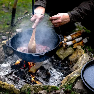 Petromax Gusseisentopfmit Deckel, langlebig & robust, 8 Liter, kaz8