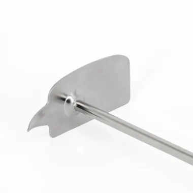 Preview: Petromax Lagerfeuerbesteck aus Edelstahl, mit extra langem Holzgriff, CFCUTLERY