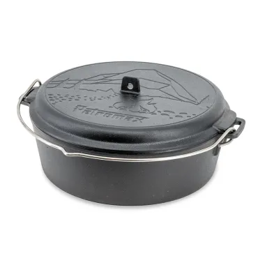 Petromax Dutch Oven Essential Line - Feuertopf mit Deckel, 5.5 Liter, FT6-T-ESSENTIAL