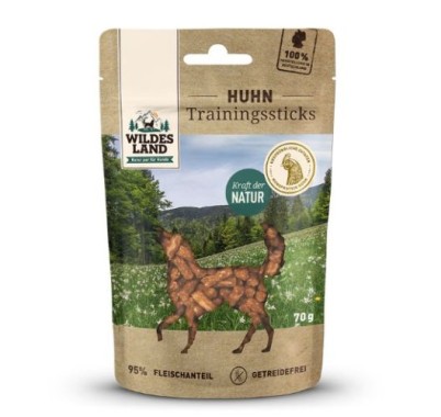 Preview: Wildes Land Trainingssticks Huhn, 70g, WL513257