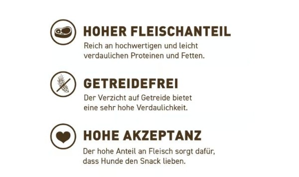 Preview: Wildes Land Trainingssticks Huhn, 70g, WL513257