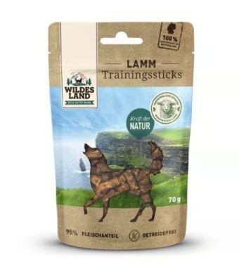 Wildes Land Trainingssticks Lamm, 70g, WL513295