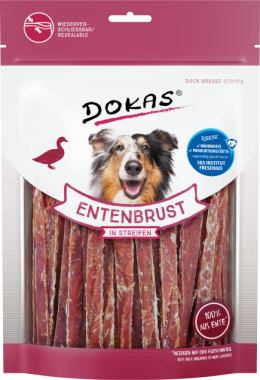 Dokas Entenbrust in Streifen, 250g, 180316