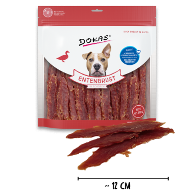 Preview: Dokas Entenbrust in Streifen, 900g, 345466