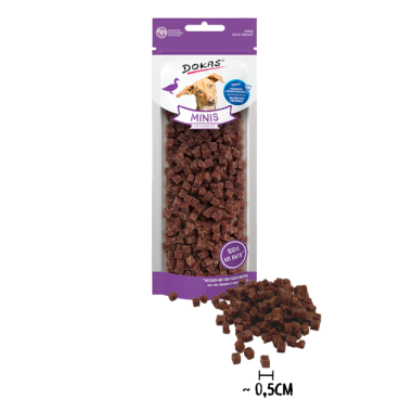 Preview: Dokas Minis mit Entenbrust, 70 g, 180405