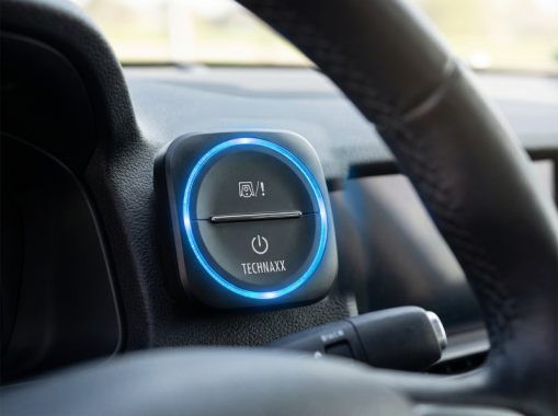 Preview: TECHNAXX Verkehrswarner TX-387 mit Blitzer.de – mit Gefahren- & Geschwindigkeitswarnung, 5428