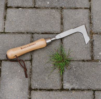 Preview: Kent & Stowe Fugenkratzer – Unkrautkratzer aus Edelstahl zum Entfernen von Moos und Unkraut, Länge: 28,5 cm, 732813