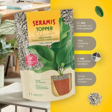 Preview: Seramis Topper Granulat Limestone, 1L, 737986