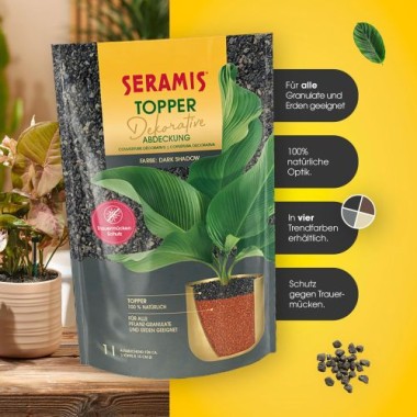Preview: Seramis Topper Granulat Dark Shadow, 1 L 738020