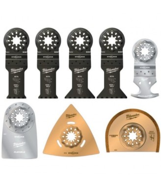 Milwaukee Multitool Zubehör-Set Renovierung 8-teiliges Set 48906088