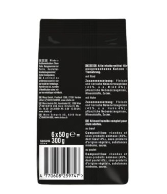 Preview: Sheba Portionsbeutel Multipack Fresh & Fine in Sauce mit Rind Huhn und Lamm, 6 x 50g, 473089