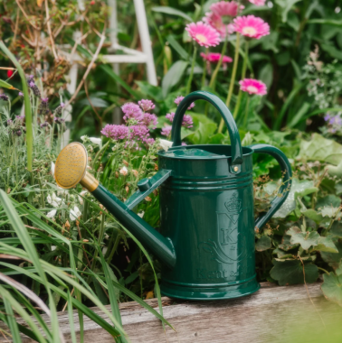 Preview: Kent & Stowe Gießkanne aus Metall, Waldgrün, 4,5 l, 70300648