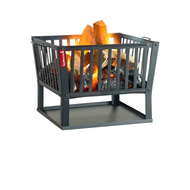 Barbecook Feuerkorb Classic Squadra, Stahl, 62 x 62 x 49 cm, BC-WOO-6012