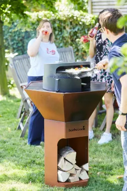 Barbecook Pizzaofen Holz Dynamic Centre 36 cm Backfläche, kompatibel mit Nestor, BC-ACC-7465