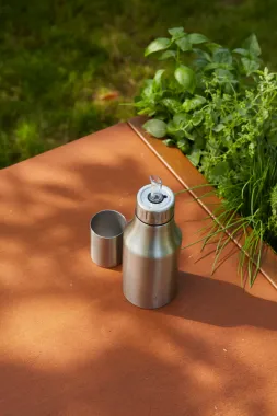 Barbecook Ölflasche mit Ausgießer, aus Edelstahl, nachfüllbar, 500ml, BC-ACC-7485