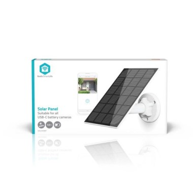 Nedis Sonnenkollektor, 0.5 A A, 3m Kabel, Zubehör für: WIFICBO30WT, 6289088
