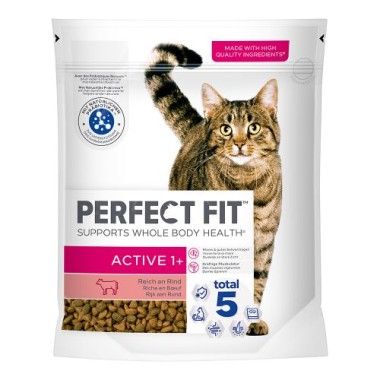 PERFECT FIT Active 1+ Trockenfutter Reich an Rind 750g, 454067