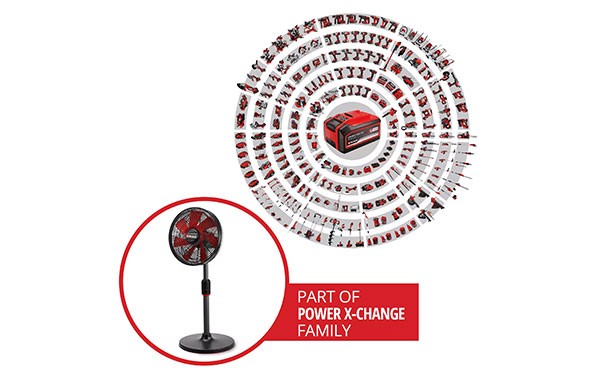 Einhell Akku-Ventilator GE-CF 18/320 P Li-Solo 3408071