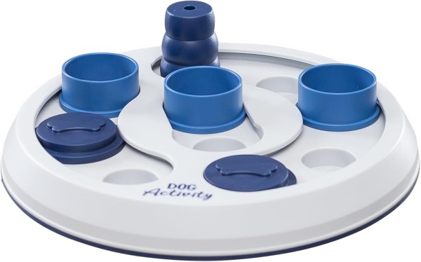 TRIXIE Dog Activity, Strategiespiel „Flip & Fun“ für Hunde, ø 23cm, 32001