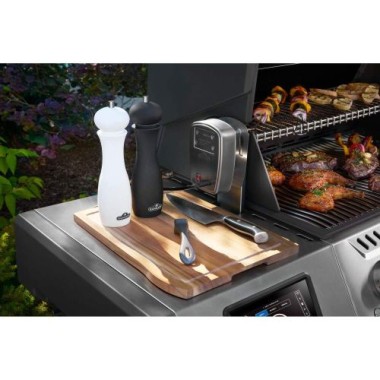 Napolein Gasgrill Prestige PRO 500 Edelstahl, inkl. Drehspieß, 4 Nrenner, PRO500VXRSIBPSS-DE