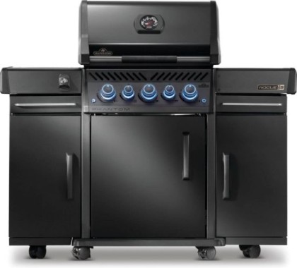 Preview: Napoleon Rogue PRO-S Untergrill, Seitenschranke, mattschwarz, 68006
