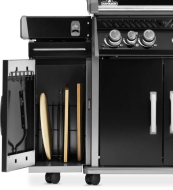 Napoleon Rogue PRO Untergrill, Seitenschrank, schwarz, 68007