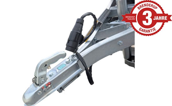 Preview: PKW-Anhänger 1205SXLUB750 Set hohe Bordwände, Deckel schwarz  39020