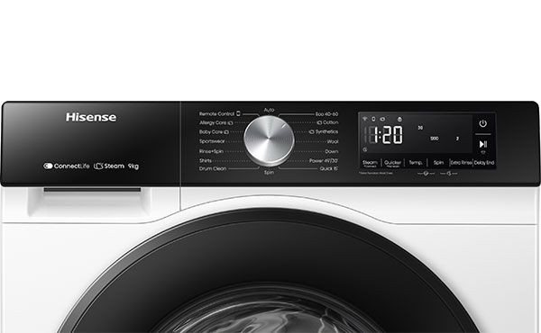 Hisense Waschvollautomat, 9kg, WF3S9043BW3