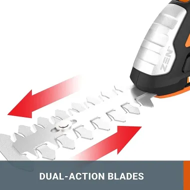 WORX 3-in-1 Gras- und Strauchschere ZEN, Solo WG801E.9