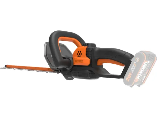 Preview: WORX Akku-Heckenschere 20V, 56 cm Schwertlänge, Solo, WG264E.9