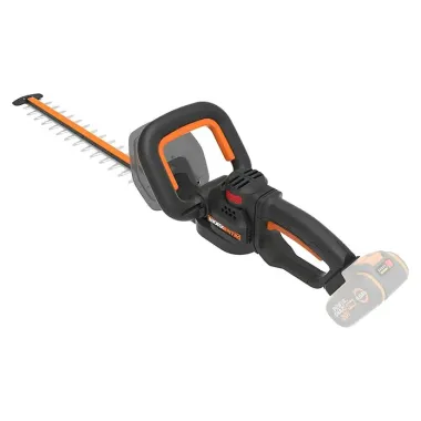 WORX Akku Heckenschere 20V, gleichmäßige Schnitte mit weniger Vibration, 54cm, Solo, WG263E.9